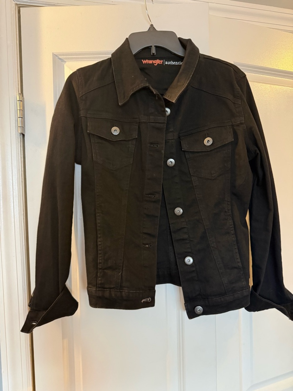 Wrangler Black Trucker Jacket